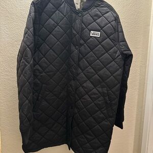 Vans Black Quilted Jacket